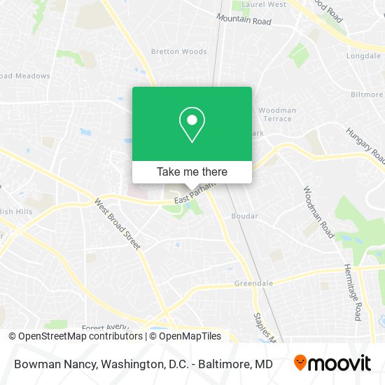Bowman Nancy map