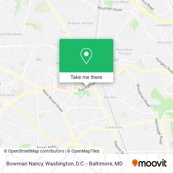 Bowman Nancy map