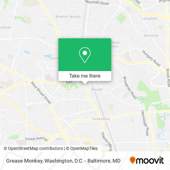 Grease Monkey map