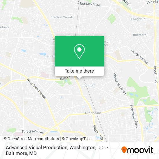 Advanced Visual Production map