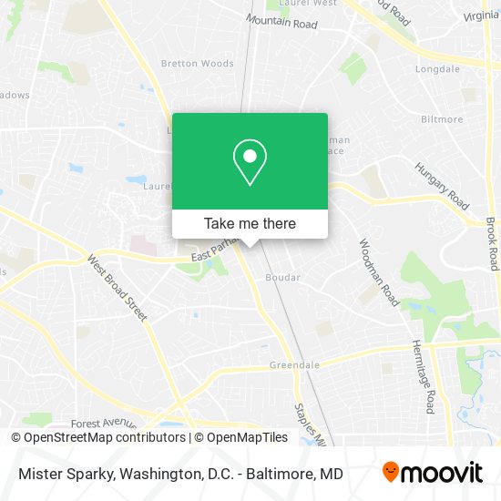 Mister Sparky map