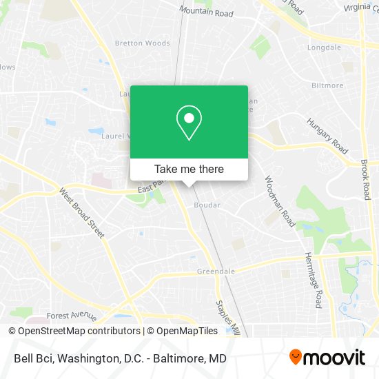 Bell Bci map