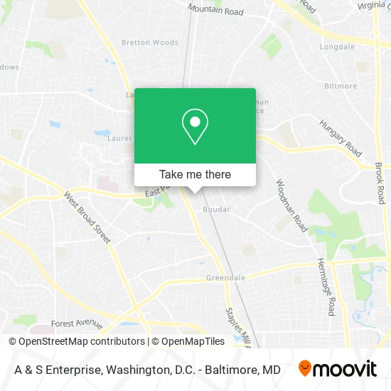 A & S Enterprise map