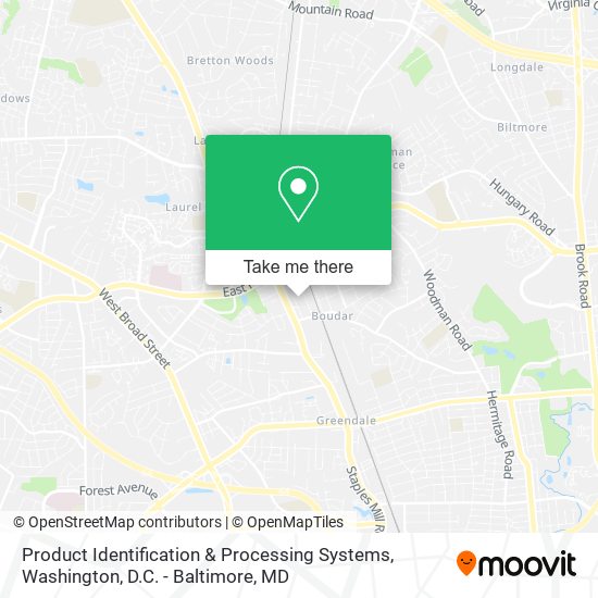 Product Identification & Processing Systems map