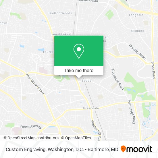Mapa de Custom Engraving