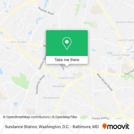 Sundance Station map