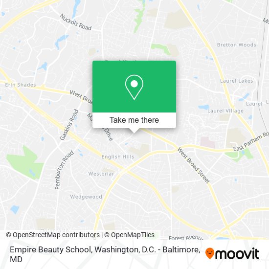 Empire Beauty School map