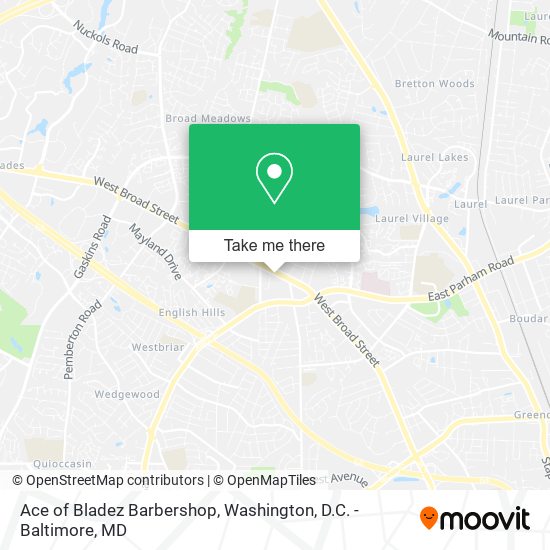 Ace of Bladez Barbershop map