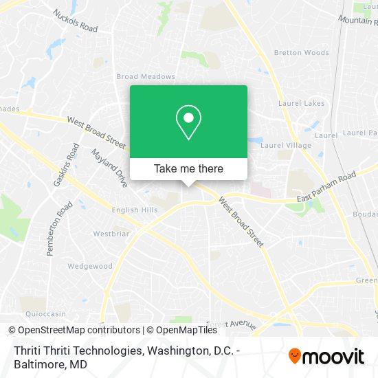 Mapa de Thriti Thriti Technologies