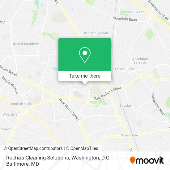 Rocha's Cleaning Solutions map