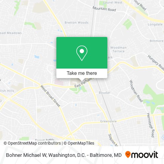 Bohner Michael W map