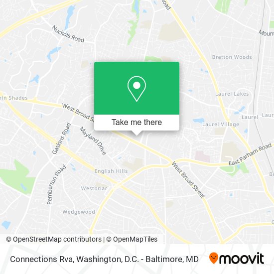 Connections Rva map