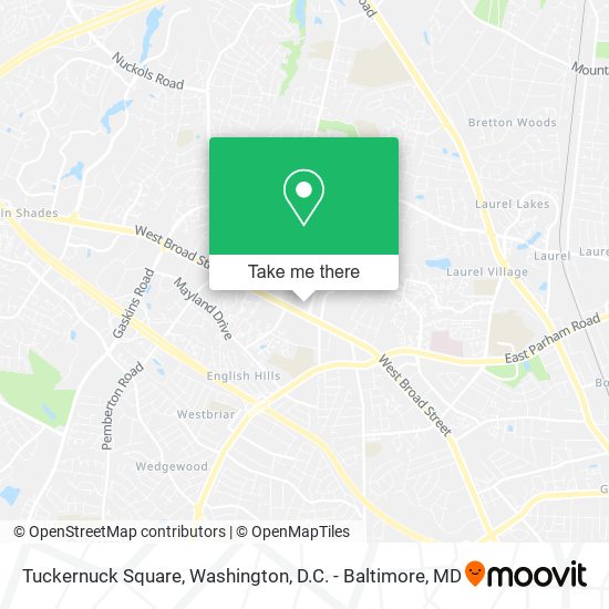 Tuckernuck Square map