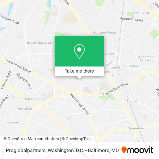 Proglobalpartners map