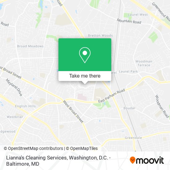 Lianna's Cleaning Services map