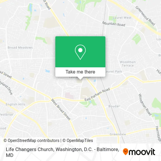 Life Changers Church map