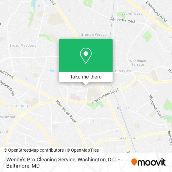 Wendy's Pro Cleaning Service map