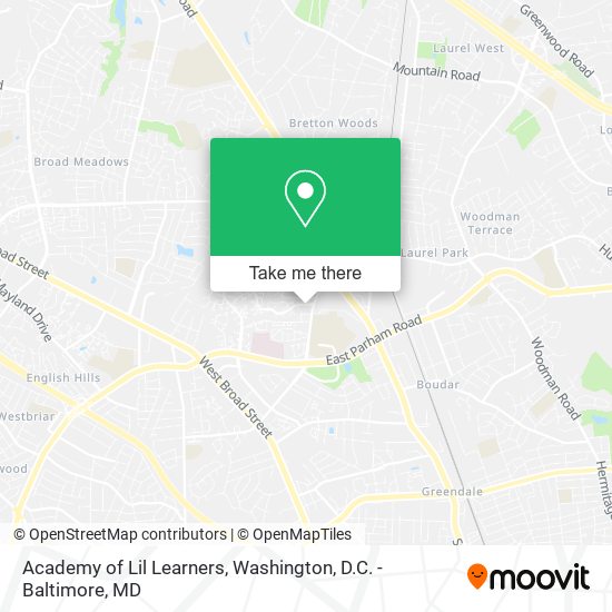 Academy of Lil Learners map