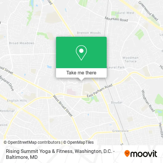 Rising Summit Yoga & Fitness map