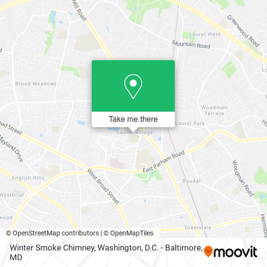 Winter Smoke Chimney map