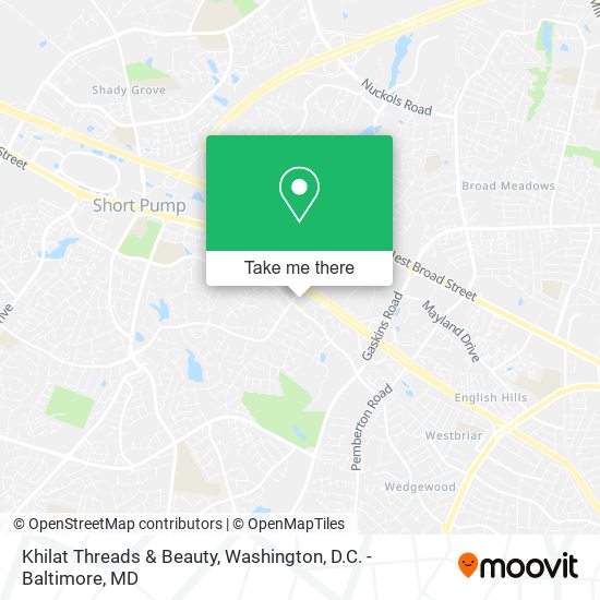 Khilat Threads & Beauty map
