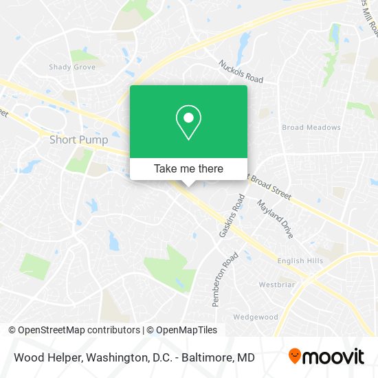Wood Helper map