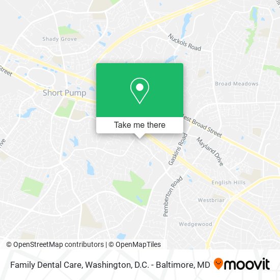 Family Dental Care map