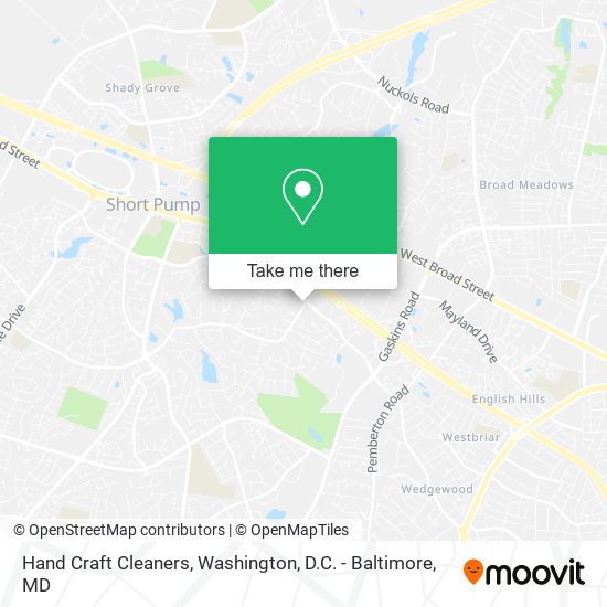 Hand Craft Cleaners map