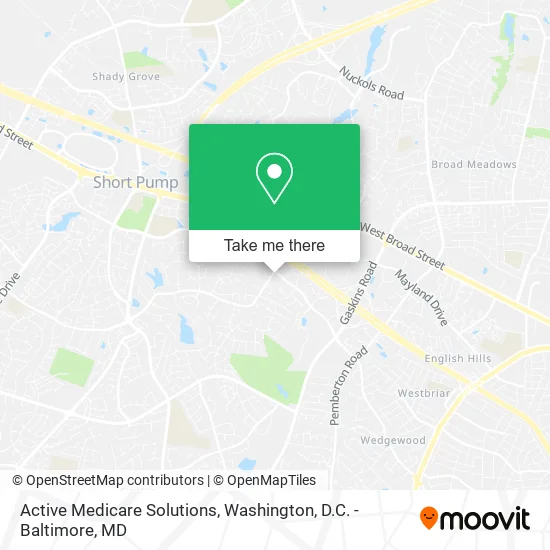 Active Medicare Solutions map