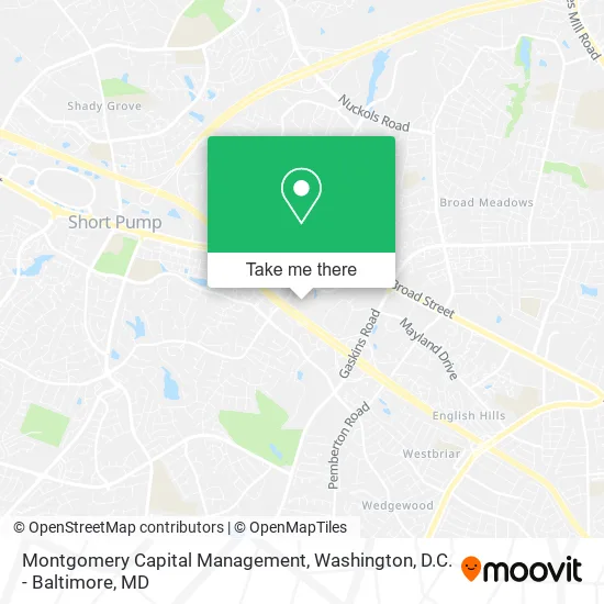 Montgomery Capital Management map
