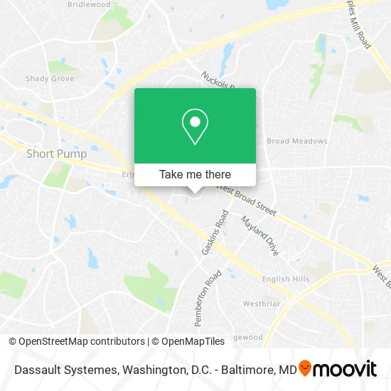 Dassault Systemes map