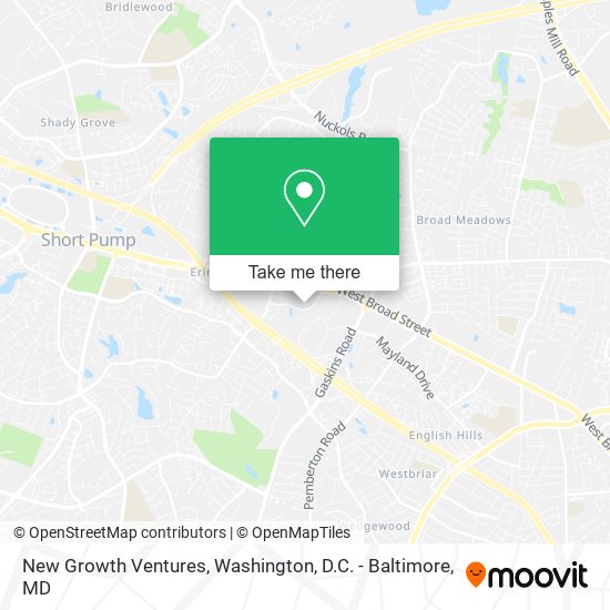 New Growth Ventures map