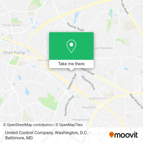 United Control Company map