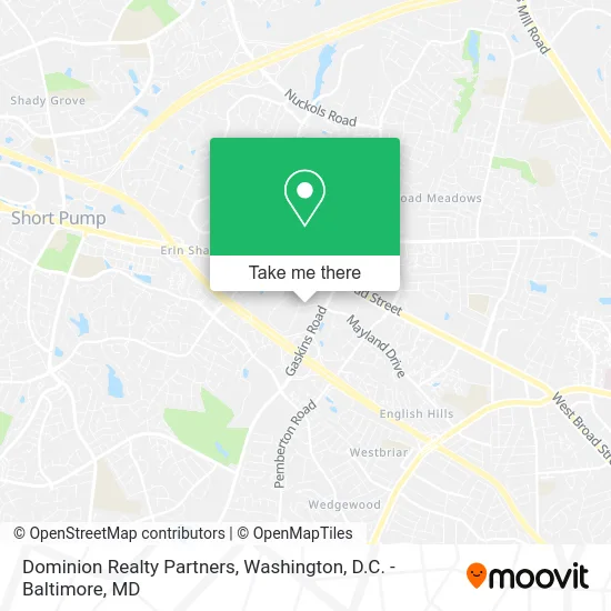 Dominion Realty Partners map