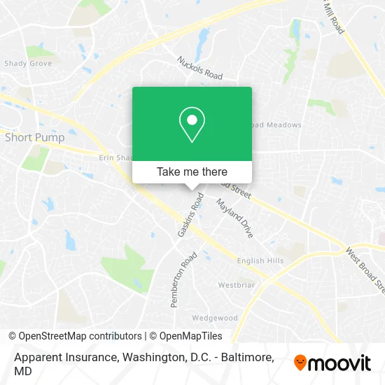 Apparent Insurance map