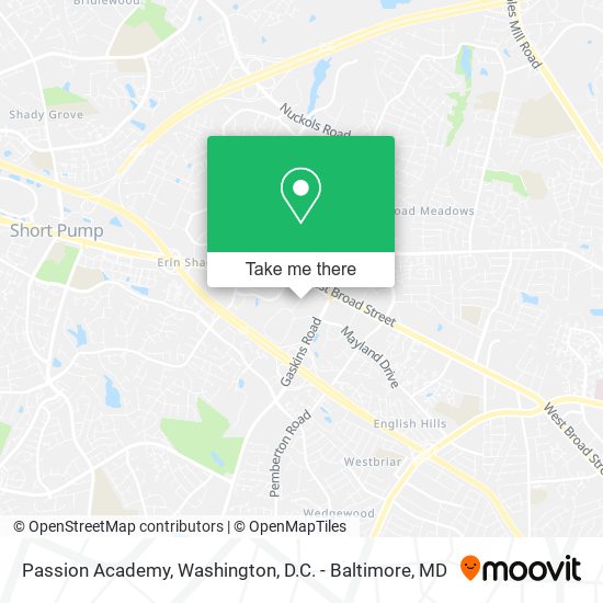 Passion Academy map