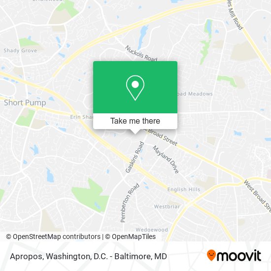 Apropos map