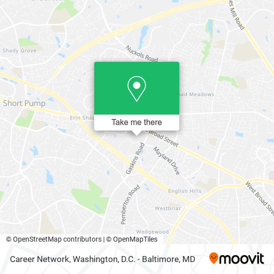 Career Network map
