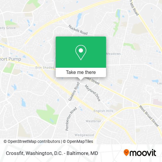 Crossfit map