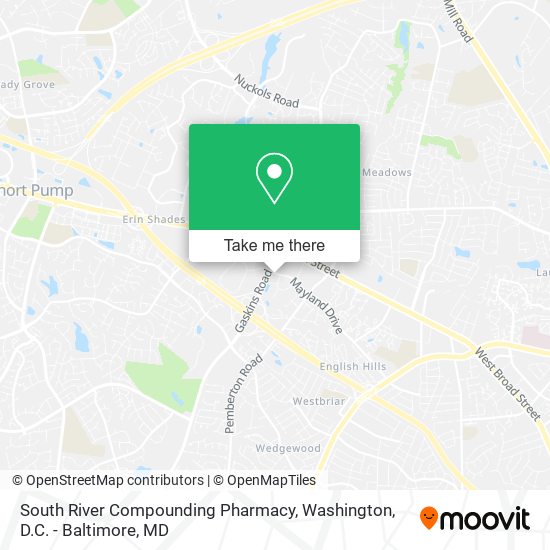 South River Compounding Pharmacy map