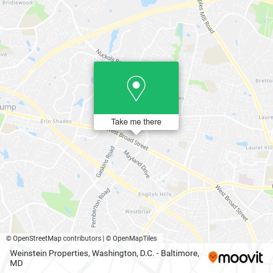 Weinstein Properties map