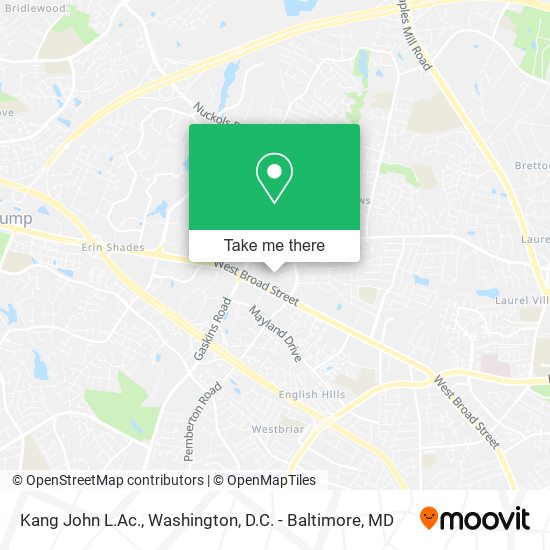 Mapa de Kang John L.Ac.