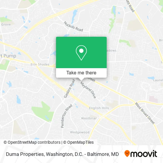Duma Properties map