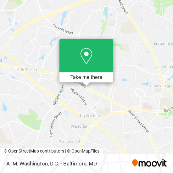 ATM map