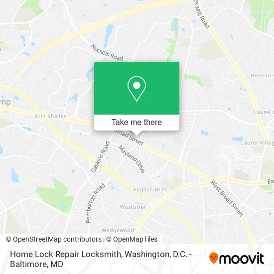 Home Lock Repair Locksmith map