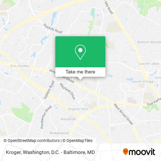 Mapa de Kroger
