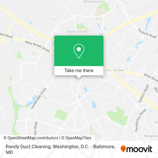 Randy Duct Cleaning map