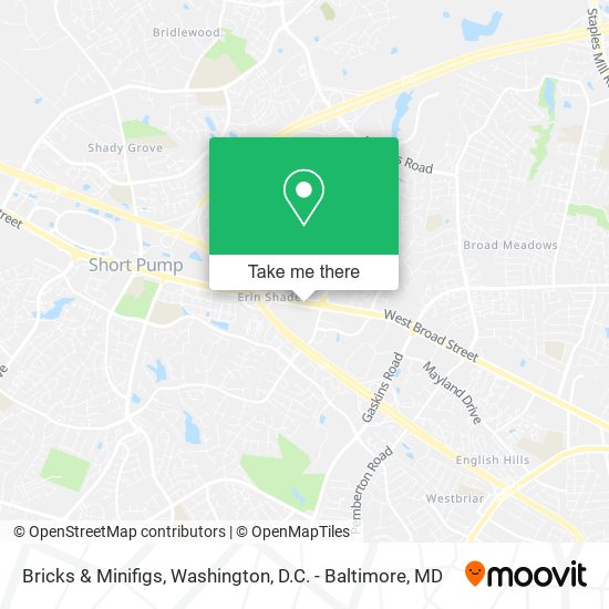 Bricks & Minifigs map
