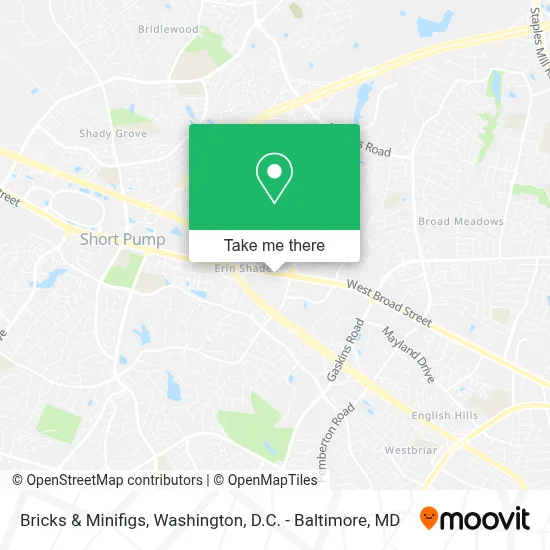 Bricks & Minifigs map