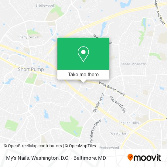 My's Nails map